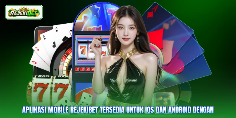 Aplikasi mobile Rejekibet tersedia untuk iOS dan Android dengan