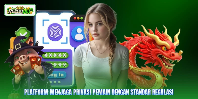 Platform menjaga privasi pemain dengan standar regulasi