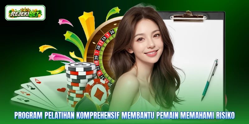 Program pelatihan komprehensif membantu pemain memahami risiko