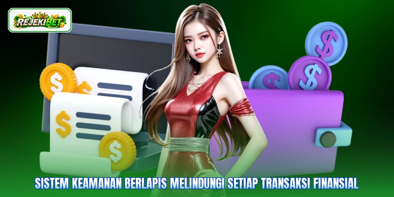 Sistem keamanan berlapis melindungi setiap transaksi finansial