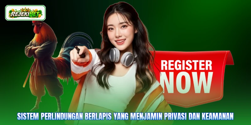 Sistem perlindungan berlapis yang menjamin privasi dan keamanan